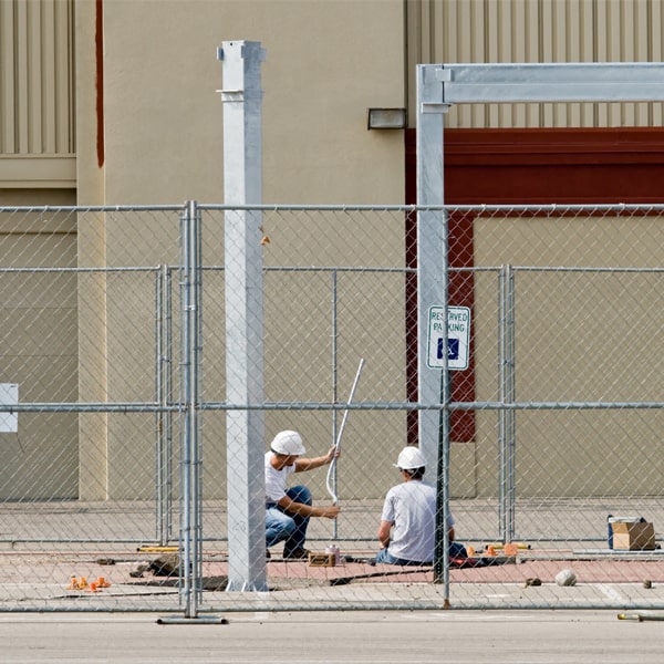 how long can i rent the temporary fence for my construction site or event in Manchester GA